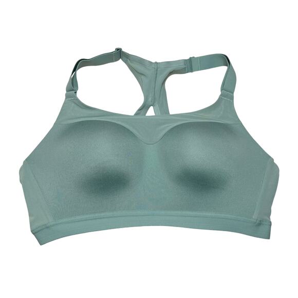 Victoria's Secret Incredible Max Sweat On Point Sports Bra Seasalt Green 34C - Picture 1 of 3
